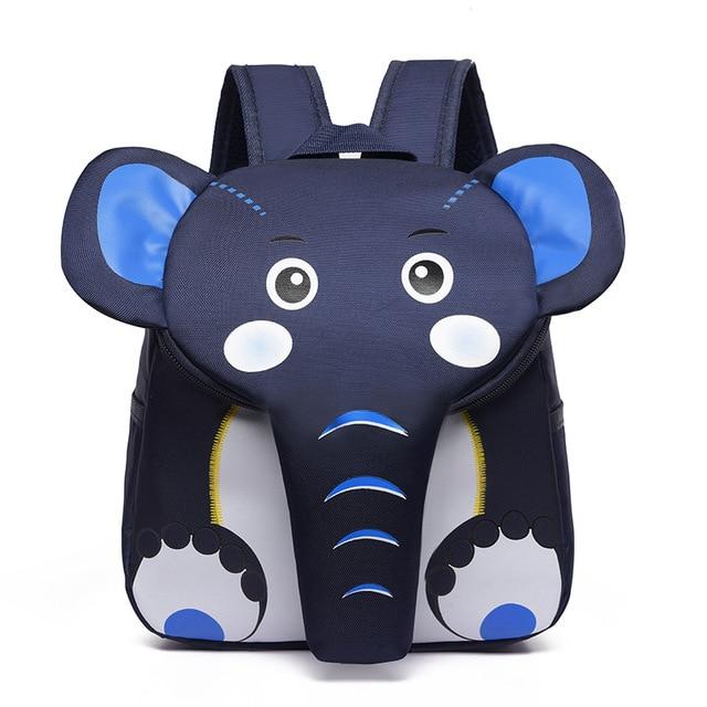 Elephant School Backpack The Store Bags Dark Blue 