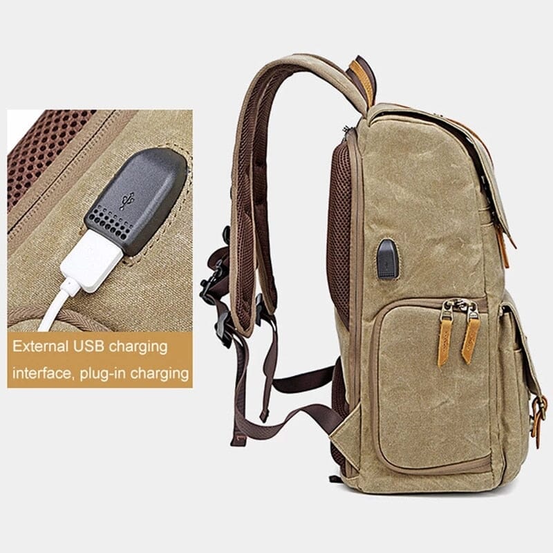 Canvas Photography Backpack The Store Bags