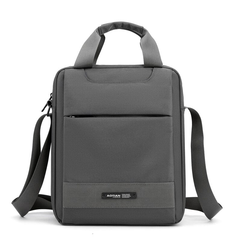 Vertical Crossbody Laptop Bag ERIN The Store Bags Gray