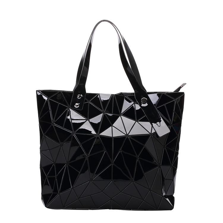 Geometric Shoulder Bag ERIN The Store Bags Black