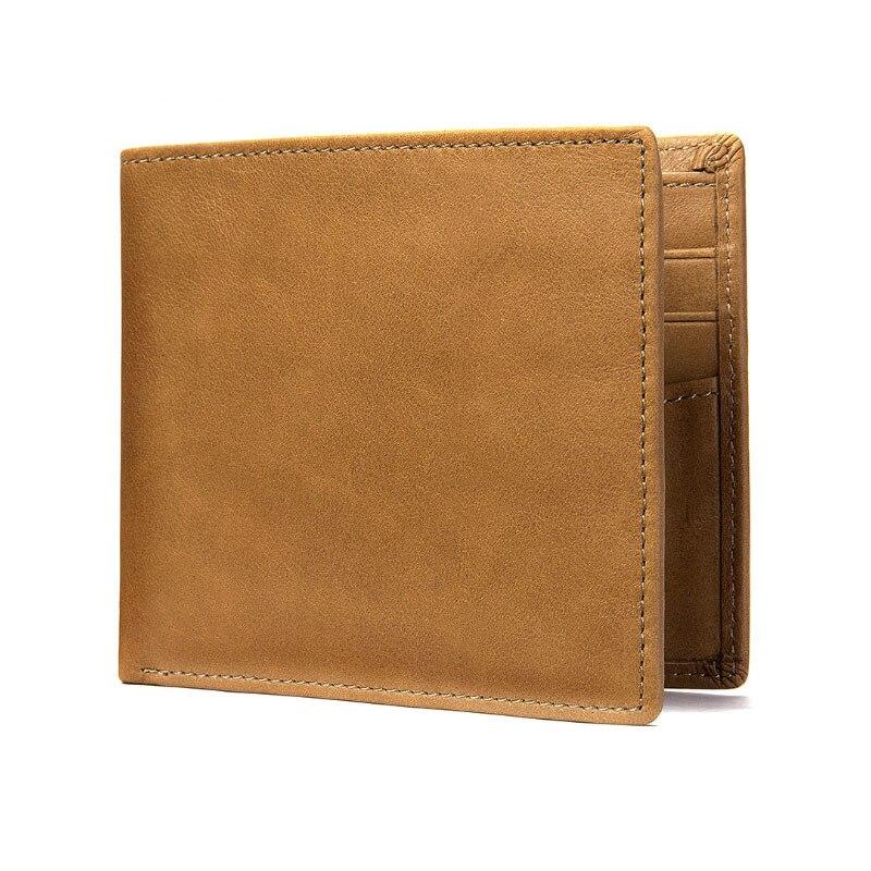 Minimalist Slim Bifold Wallet ERIN The Store Bags Brown 