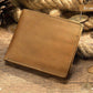 Men's Leather Minimalist Slim Bifold Wallet The Store Bags 