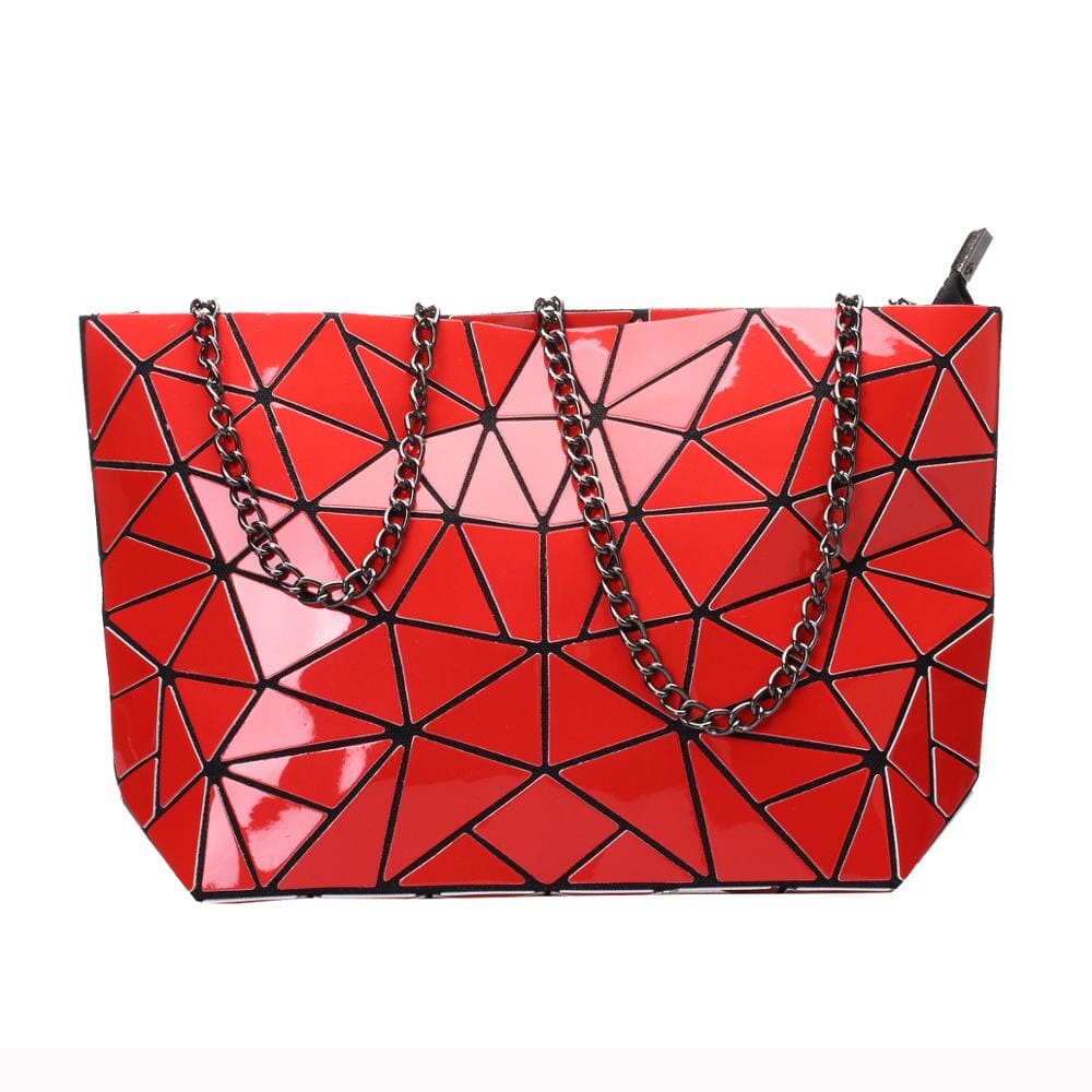 Geometric Purse The Store Bags red