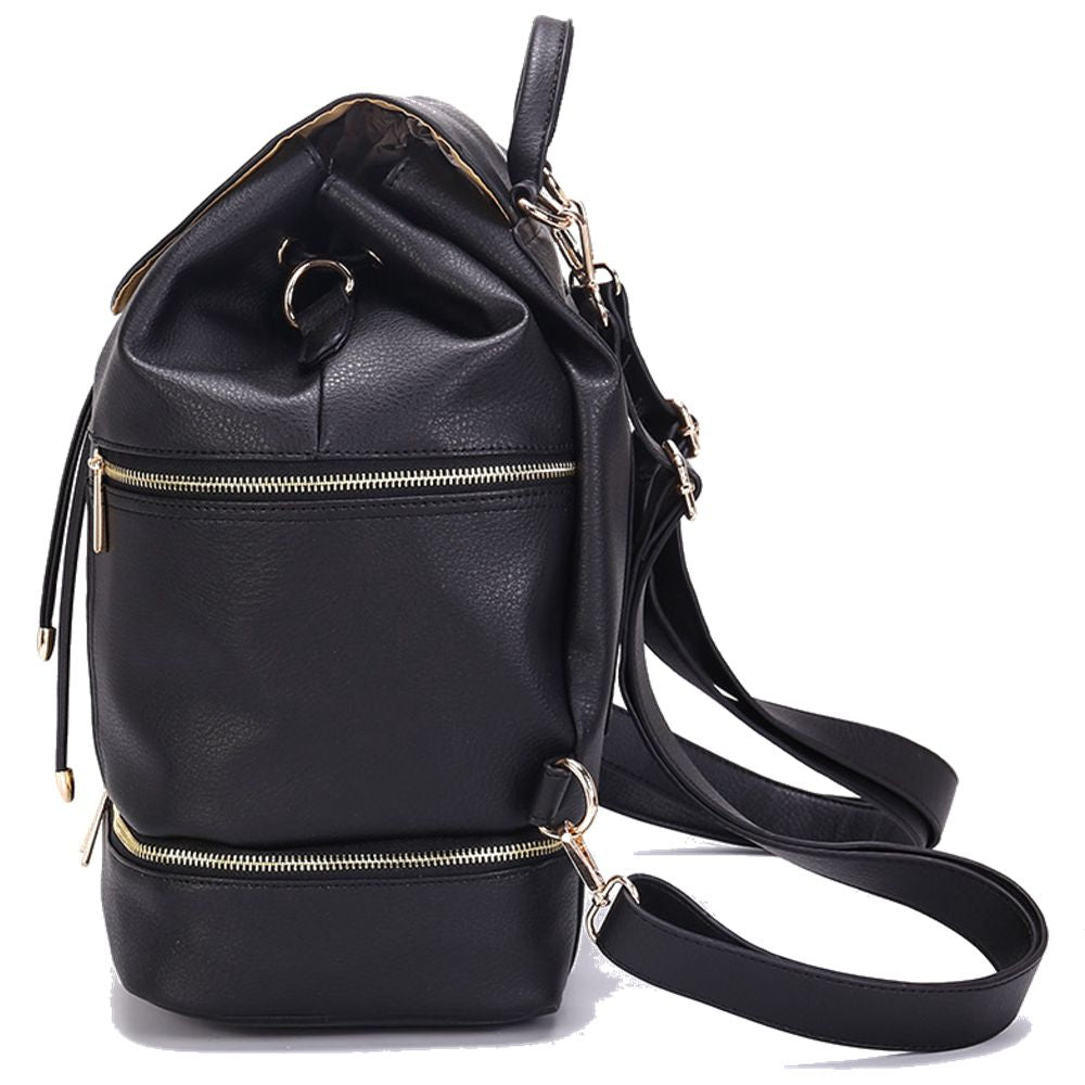 Faux Leather Diaper Bag Backpack The Store Bags