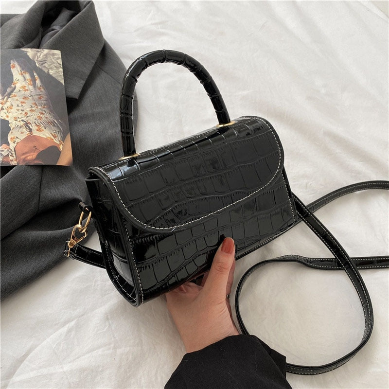 Mini Leather Crossbody Purse The Store Bags Black 