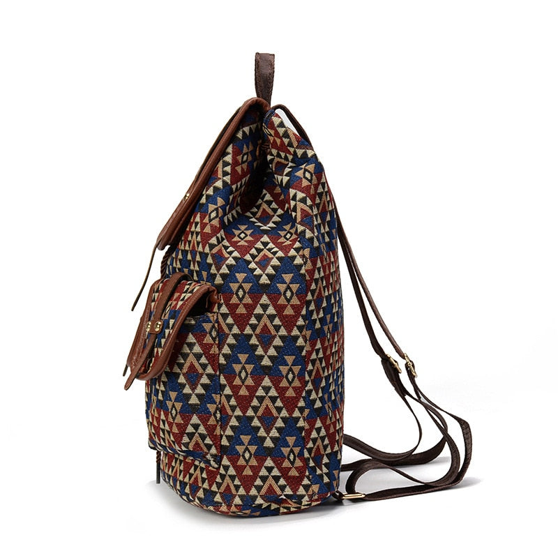 Boho Leather Backpack The Store Bags