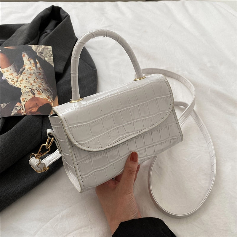 Mini Leather Crossbody Purse The Store Bags White