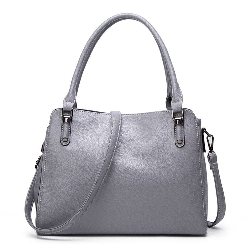 Red Leather Shoulder Bag The Store Bags Gray