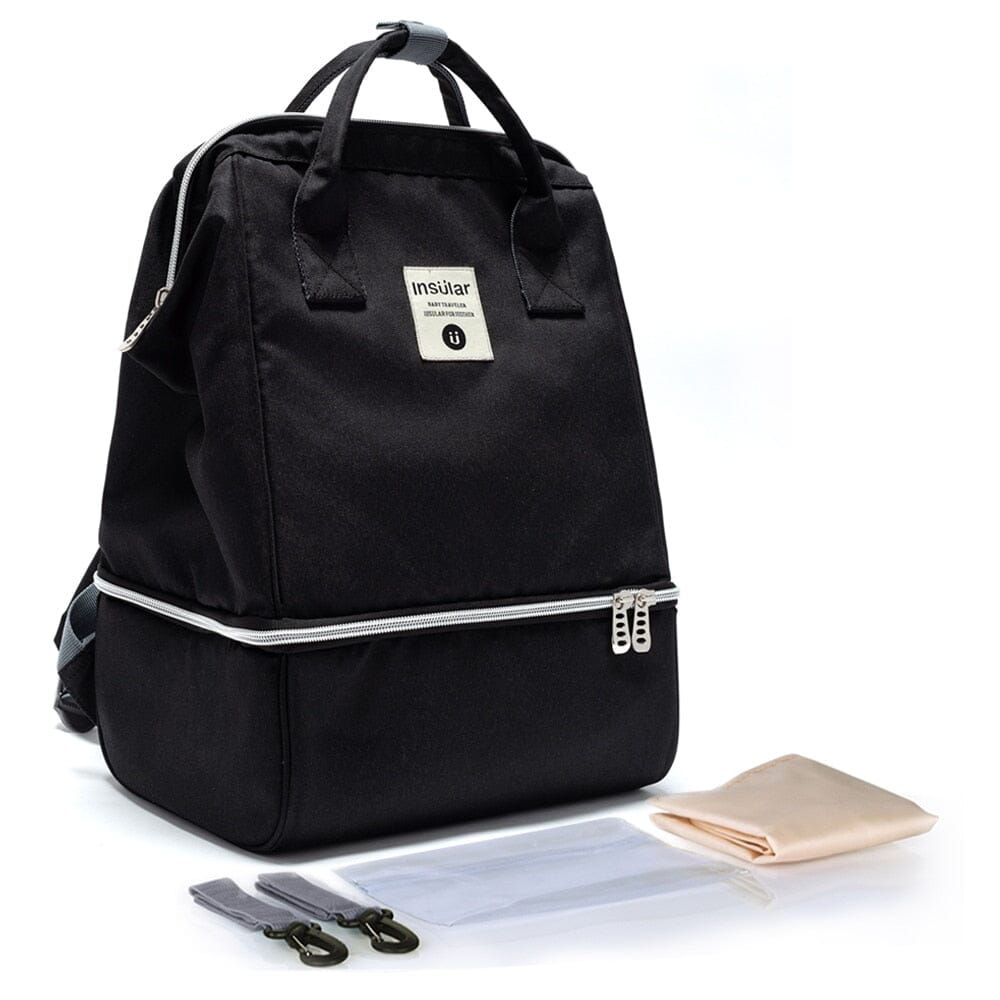 INSULAR Baby Diaper Backpack The Store Bags Charcoal