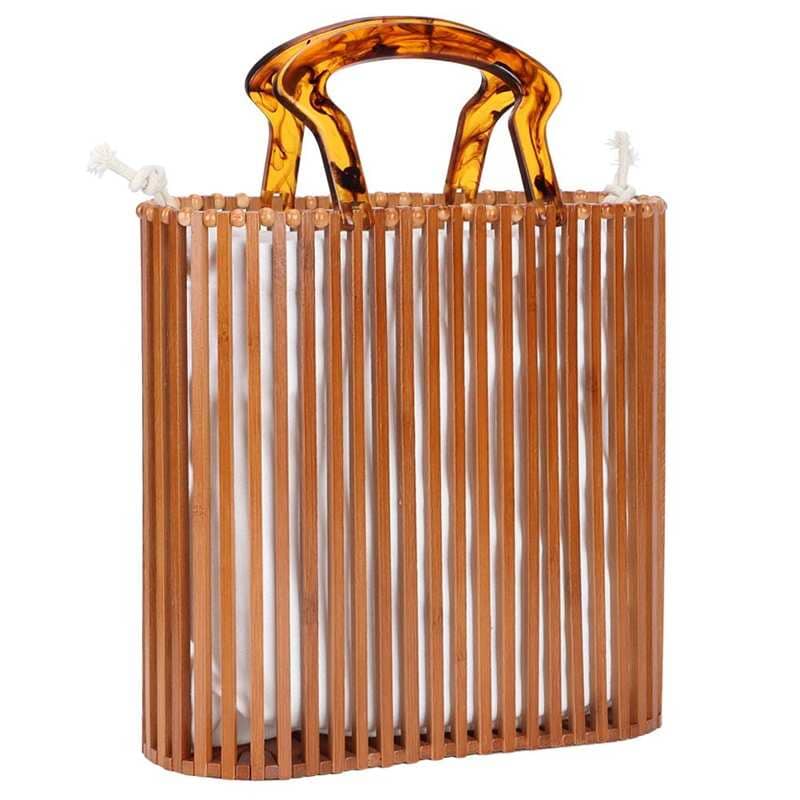 Square Bamboo Bag The Store Bags
