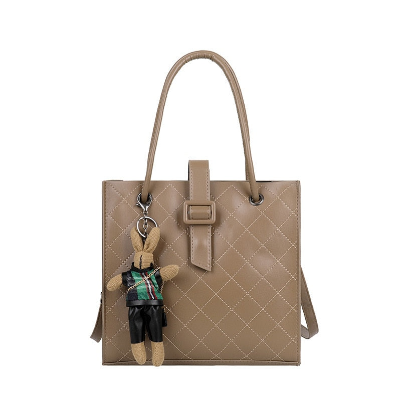 Buckle Tote Bag The Store Bags Khaki