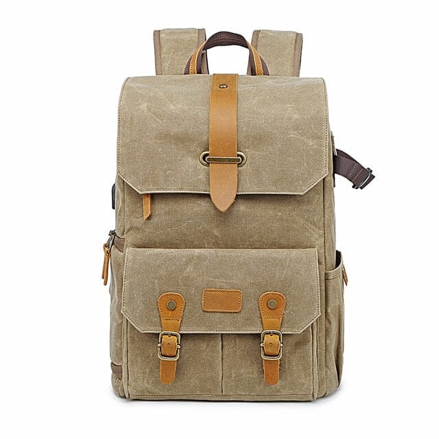 Canvas Photography Backpack The Store Bags Khaki