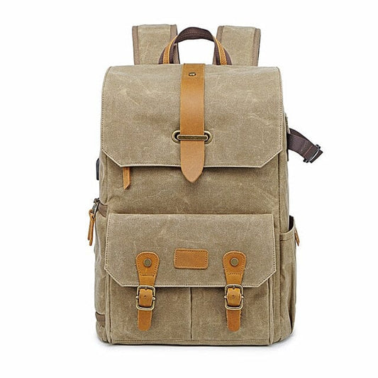 Canvas Photography Backpack The Store Bags Khaki
