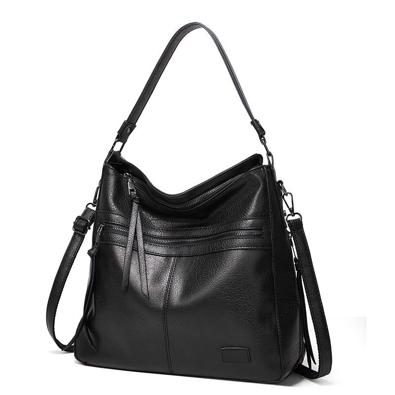 Large Hobo Tote Bag The Store Bags Black 