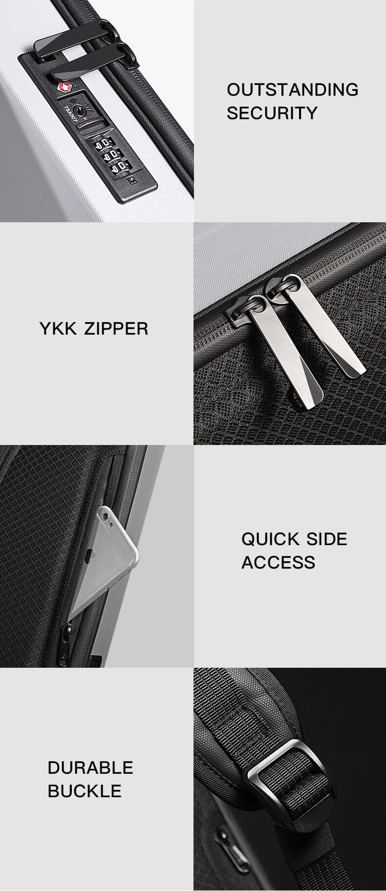 Backpack with a lock The Store Bags