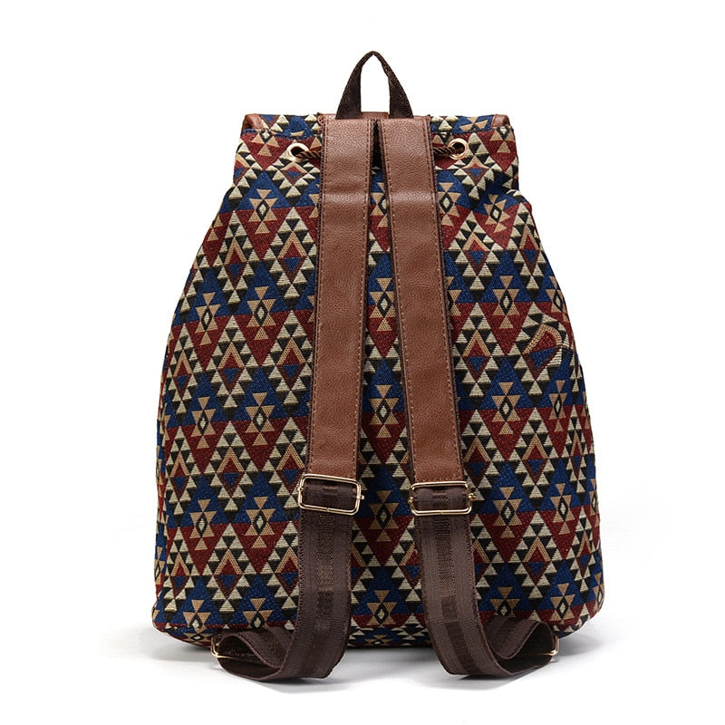 Boho Leather Backpack The Store Bags
