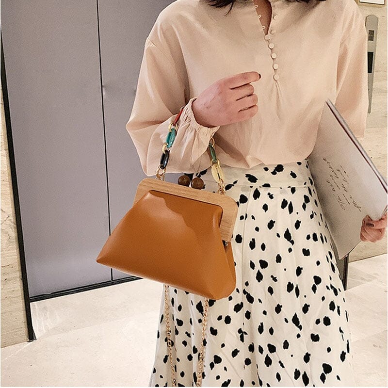 Trapeze Leather Tote Bag The Store Bags