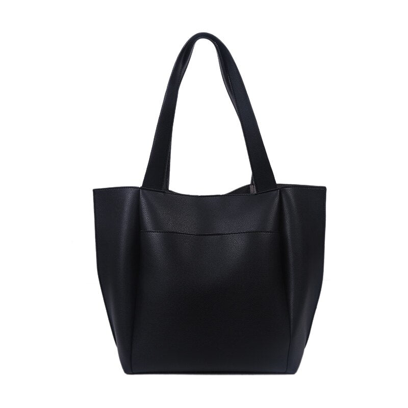 【13MONTH】Cozy Big Tote bag (BLACK) Large PXL Nylon Weekender Tote Bag - Black - PRIVATE POLICY