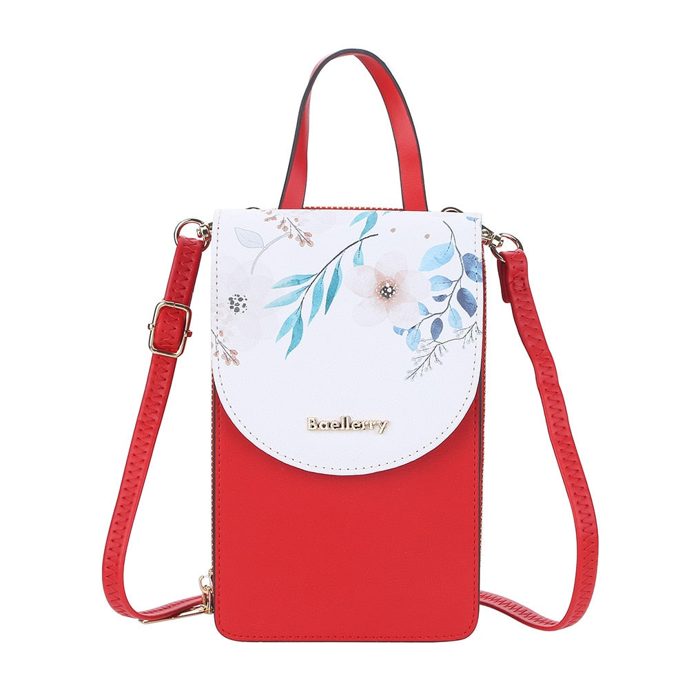 Minimal Crossbody Cell phone Shoulder Bag The Store Bags Red 