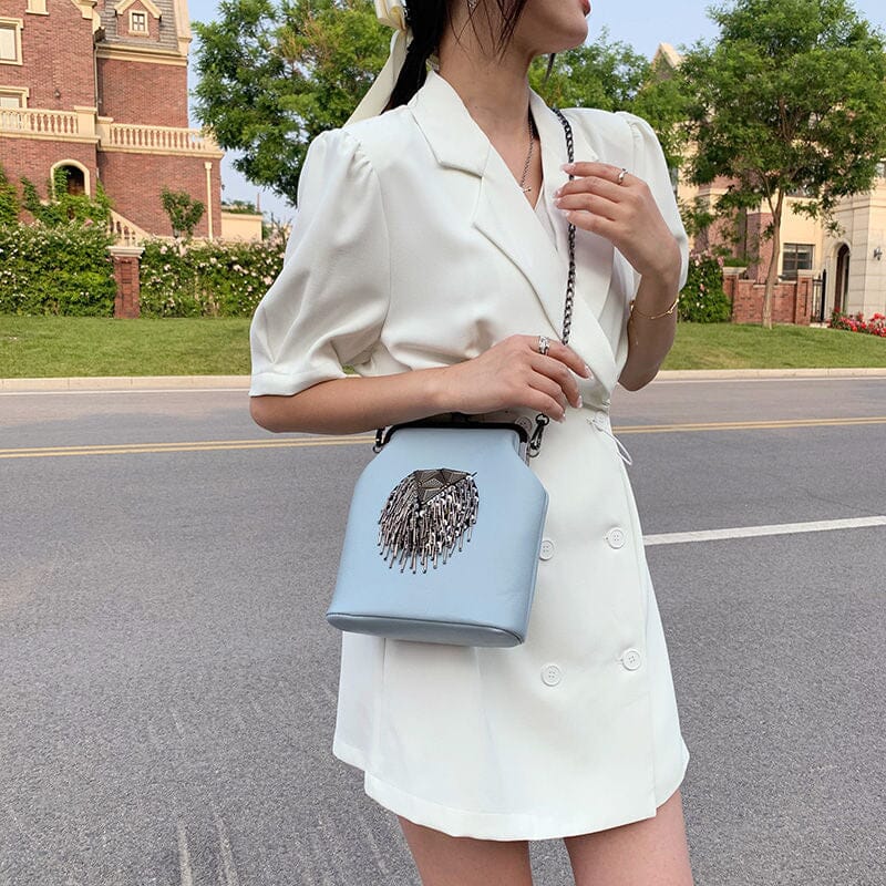 Leather Crossbody Clasp Purse The Store Bags