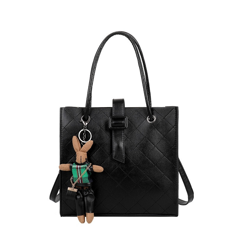 Buckle Tote Bag The Store Bags Black