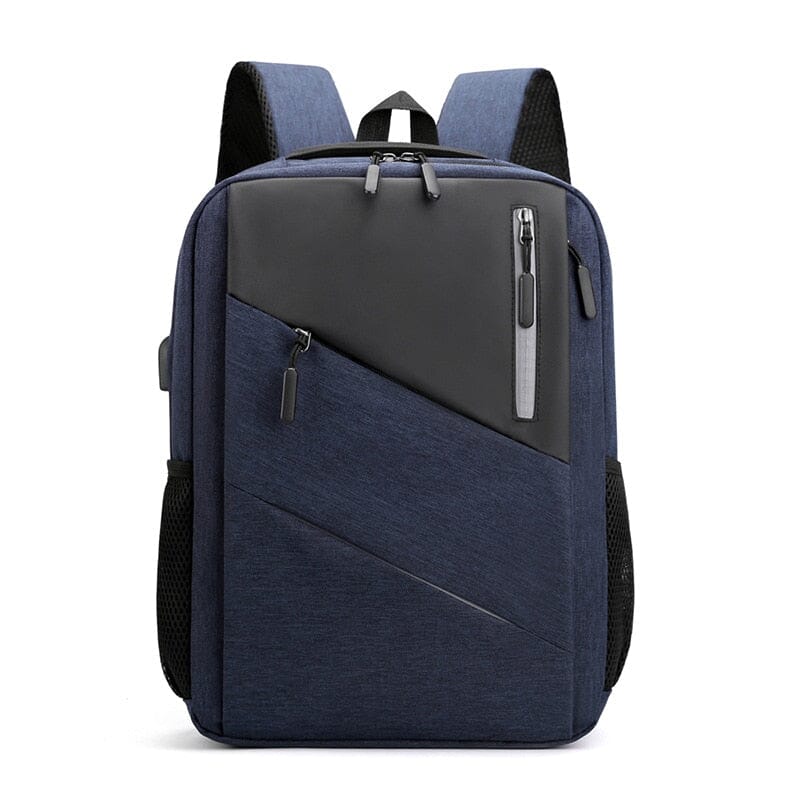 Backpack With USB C Port The Store Bags Dark Blue