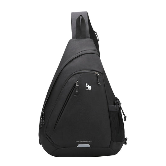 Sling Bag With USB Charging Port The Store Bags Black 