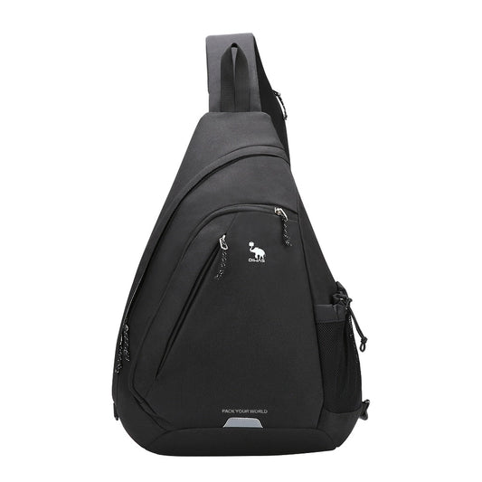 Sling Bag With USB Charging Port The Store Bags Black