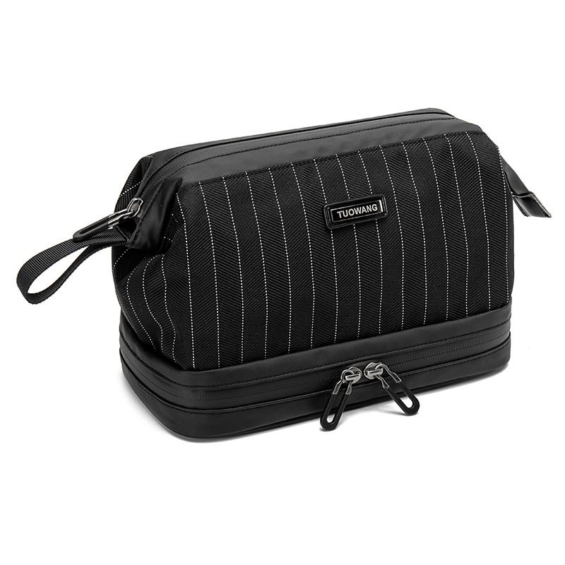 REWAN Striped Men's Toiletry Bag The Store Bags 