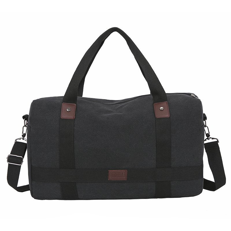 Cotton Canvas Gym Bag The Store Bags Black 