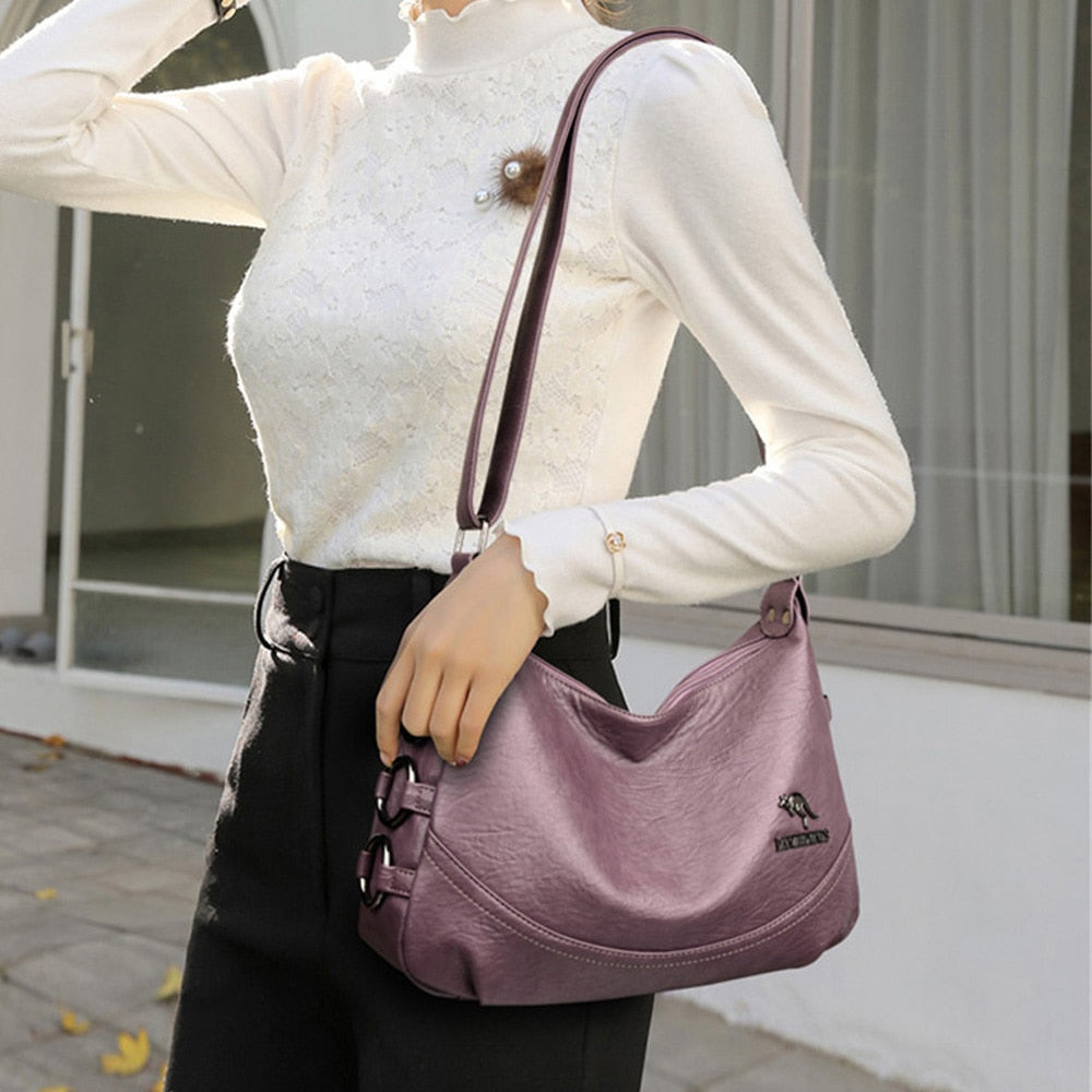 Lady Hobo PU Leather Handbag The Store Bags