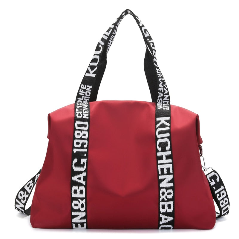 Small Nylon Gym Bag The Store Bags Red