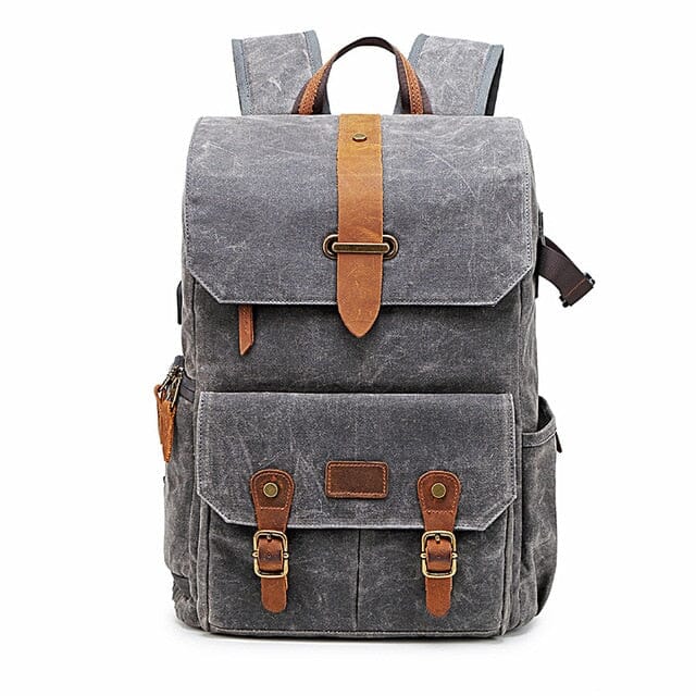 Canvas Photography Backpack The Store Bags Dark Grey