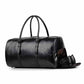Faux Leather Gym Bag The Store Bags Black 