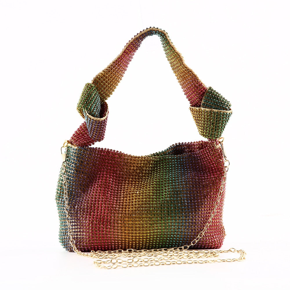 Rhinestone Mini Purse The Store Bags Color