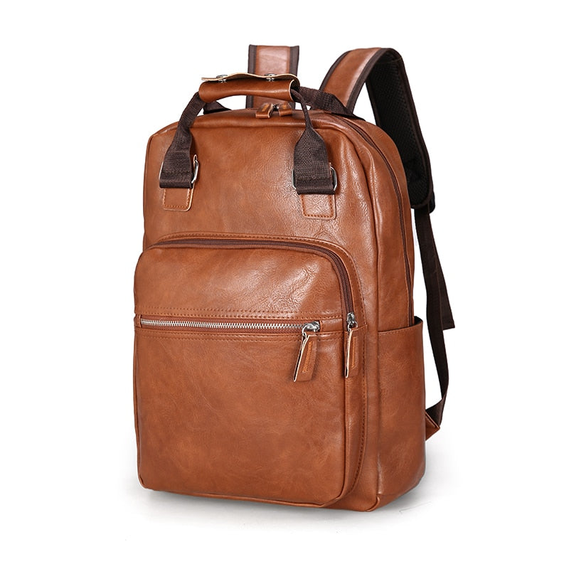 Faux Leather Backpack Men's ERIN The Store Bags 