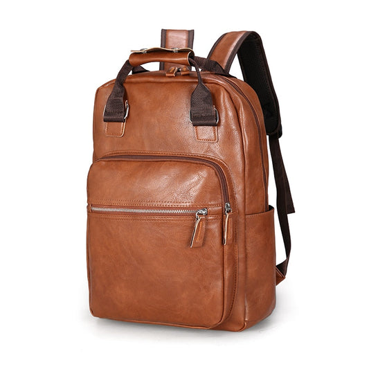 Faux Leather Backpack Men's ERIN The Store Bags