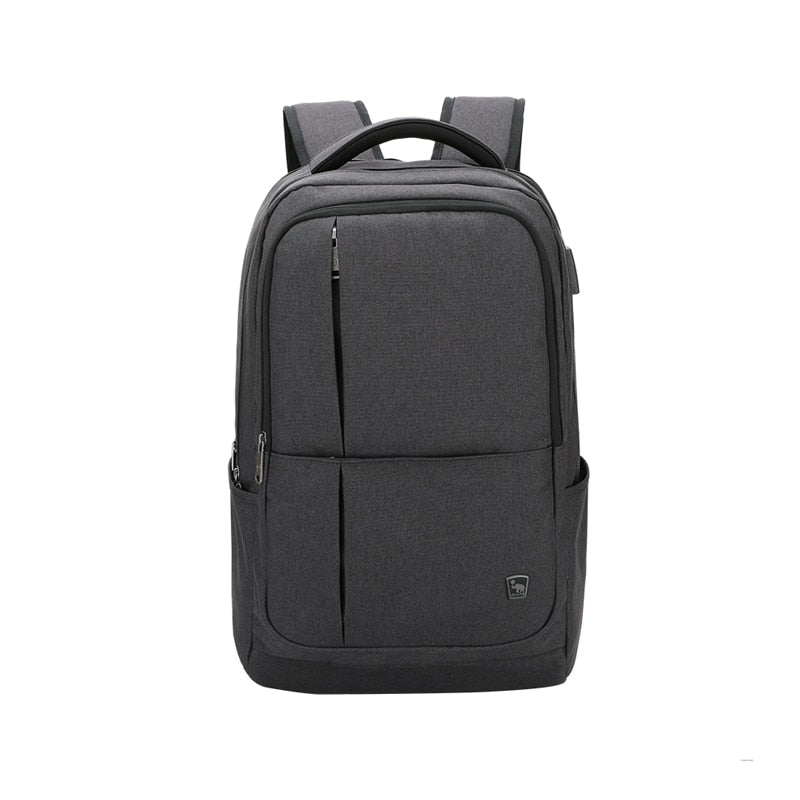 16 Inch External USB Charging Backpack The Store Bags Black