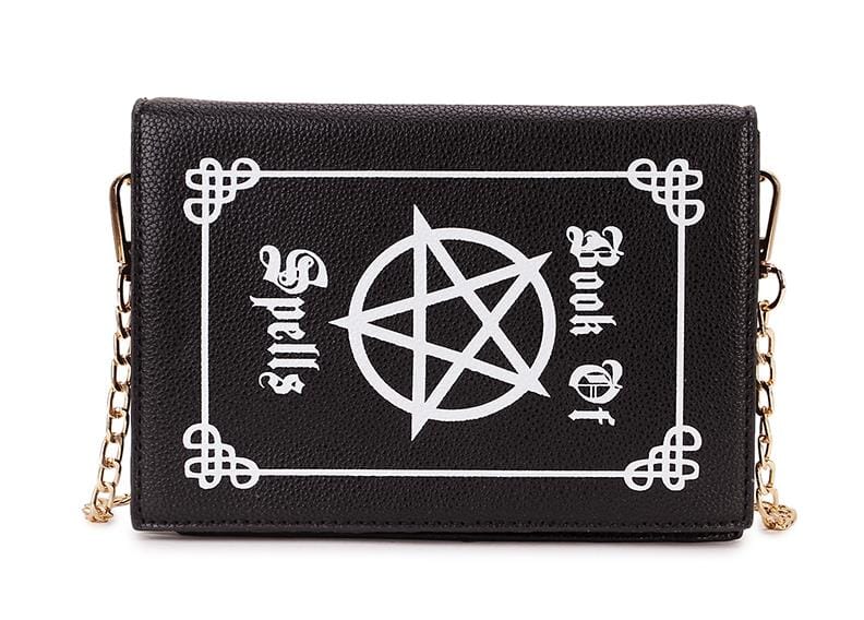 Little Black Magic Book Purse The Store Bags black B L20xW4.5xH15 cm