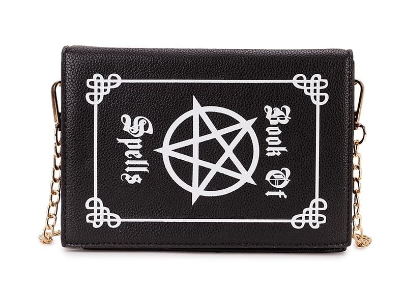 Little Black Magic Book Purse The Store Bags black B L20xW4.5xH15 cm 