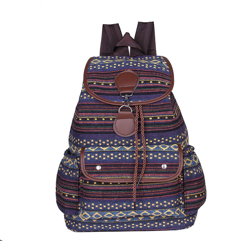 Large Boho Backpack The Store Bags Color 1 28CMX38CMX10CM