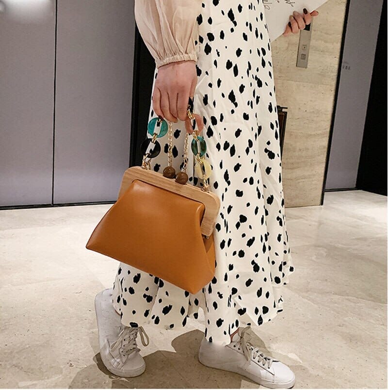 Trapeze Leather Tote Bag The Store Bags