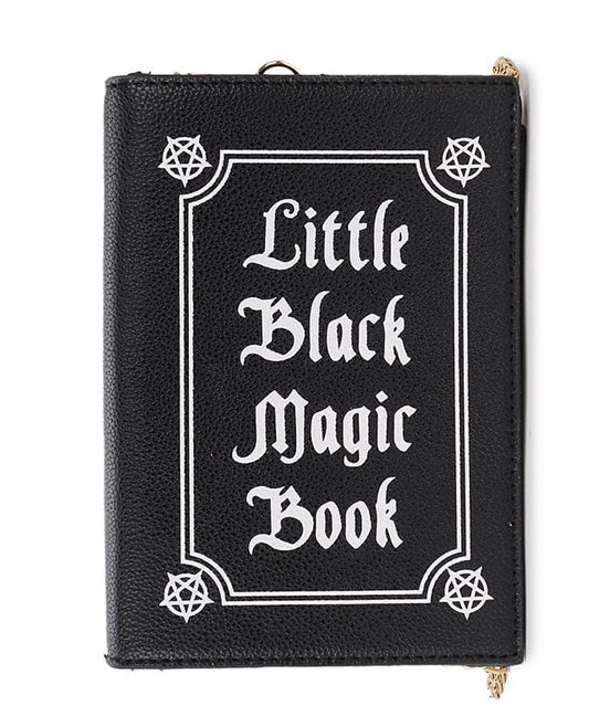 Little Black Magic Book Purse The Store Bags black A L20xW4.5xH15 cm