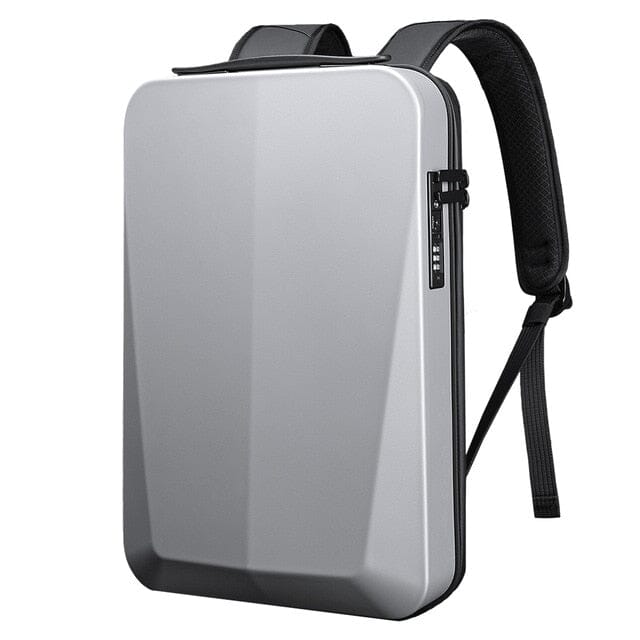 Backpack with a lock The Store Bags Grey