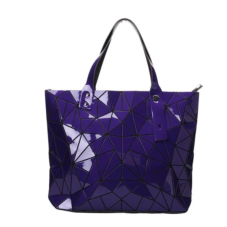 Geometric Shoulder Bag ERIN The Store Bags Purple