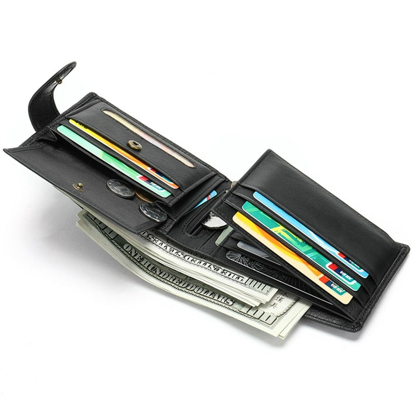 Black Leather Minimalist Wallet The Store Bags