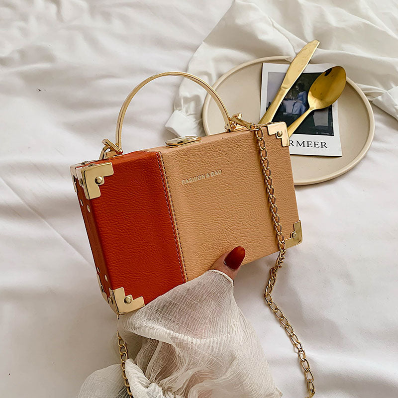 Hard Box Purse ERIN The Store Bags Orange