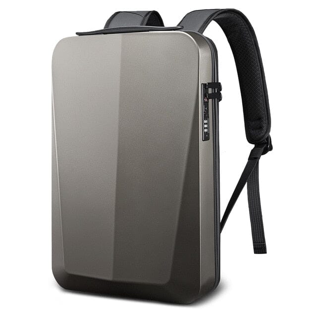 Backpack with a lock The Store Bags Gold