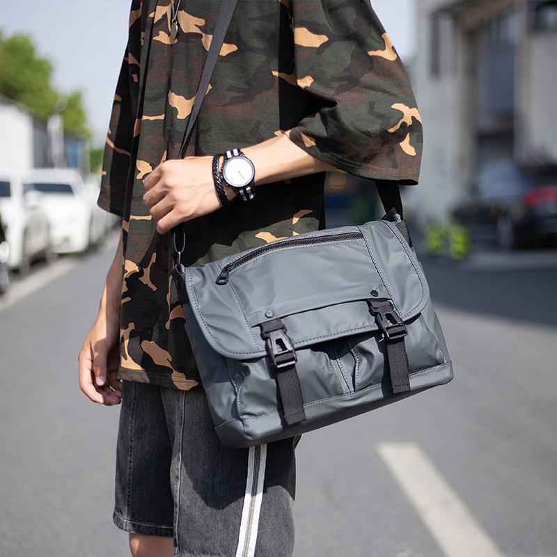Nylon Crossbody Messenger Bag For Men The Store Bags