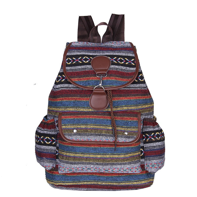 Large Boho Backpack The Store Bags Color 4 28CMX38CMX10CM